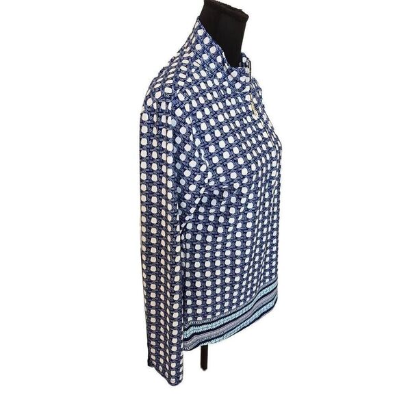 Cabana Life Talbots Womens Long Sleeve Athletic Sun Protection Top Medium - Picture 5 of 11